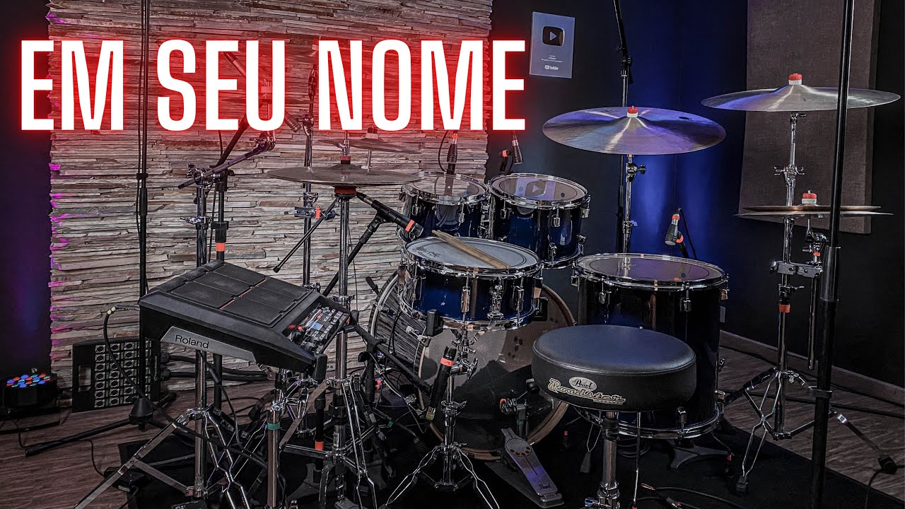 Em Seu Nome - André Aquino feat. Gabriela Rocha - JC Batera (DRUM COVER)