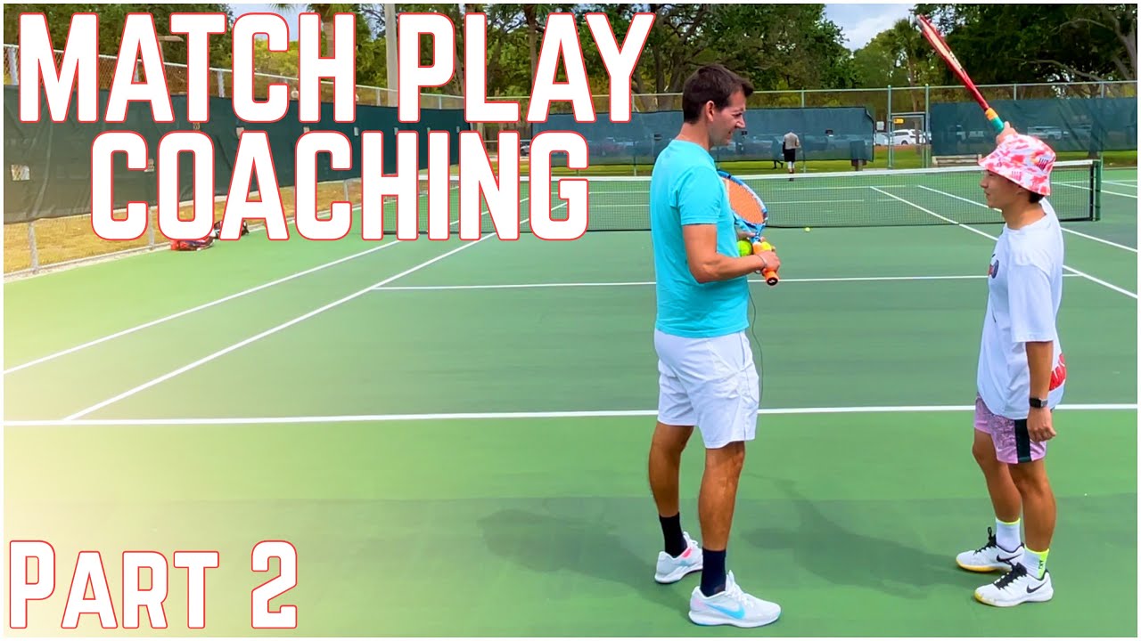 Coaching my Students During Tennis Match Play | Part 2 Wellington