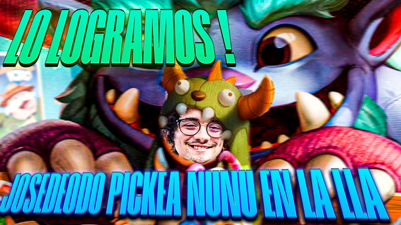 EL DIA MAS ESPERADO DE LATAM LLEGO ! JOSEDEODO PICKEO NUNU VS 6K