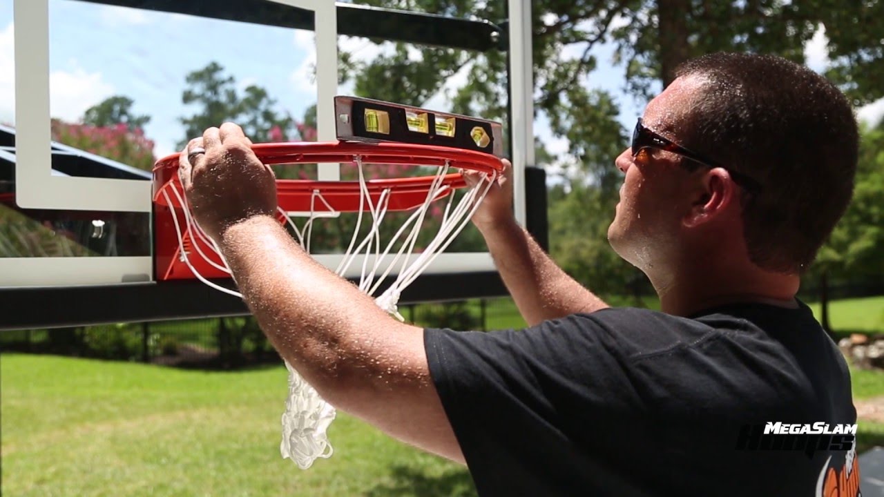 How to Install a Basketball Hoop -  Part 2 - Mega Slam Hoops® #megaslamhoops
