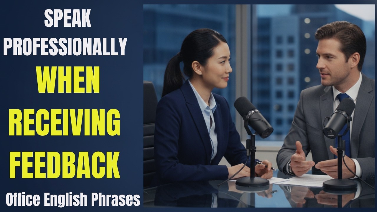 Handle Workplace Feedback with Confidence | Advanced Business English Communication