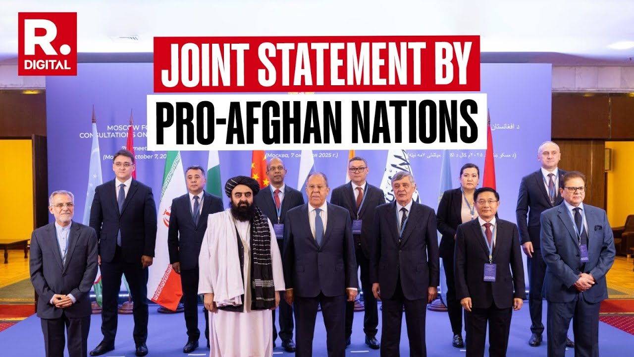 Joint statement In Moscow By Pro-Afghan Nations: 'Unacceptable Attempts To Deploy Military Infra'