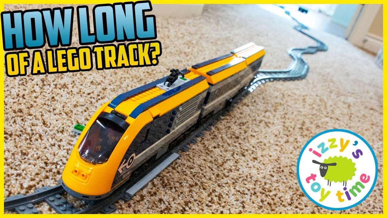 HOW LONG CAN WE MAKE THIS LEGO TRAIN?!?!