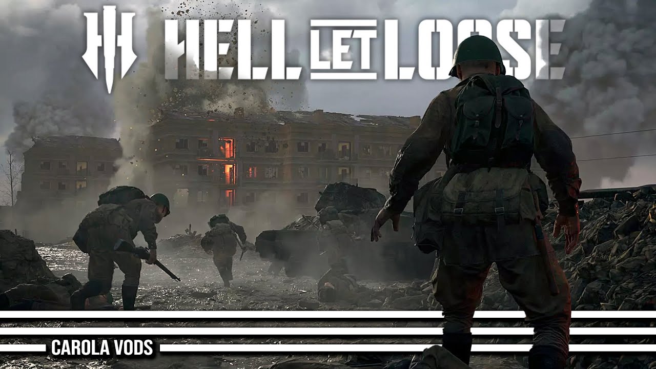 Soy un soldado alemán en la Guerra Mundial 🪖 HELL LET LOOSE | Gameplay Español