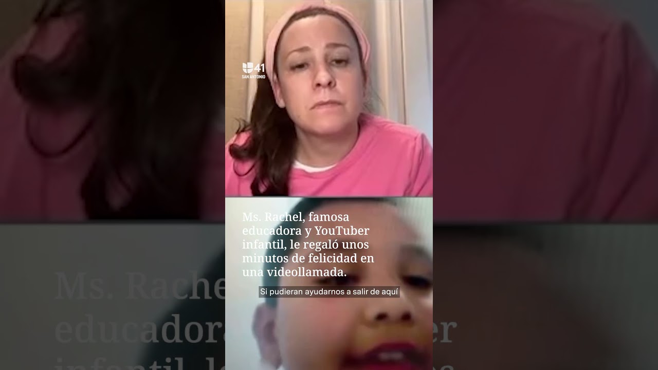 Ms. Rachel habla con ni&ntilde;o detenido en Centro de ICE en Texas