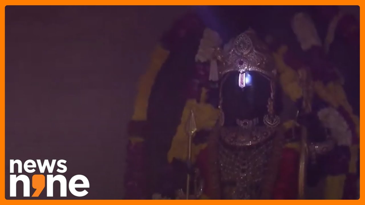 ‘Surya Tilak’ Illuminates Ram Lalla’s Forehead At Ram Janmabhoomi Temple On Ram Navami | News9
