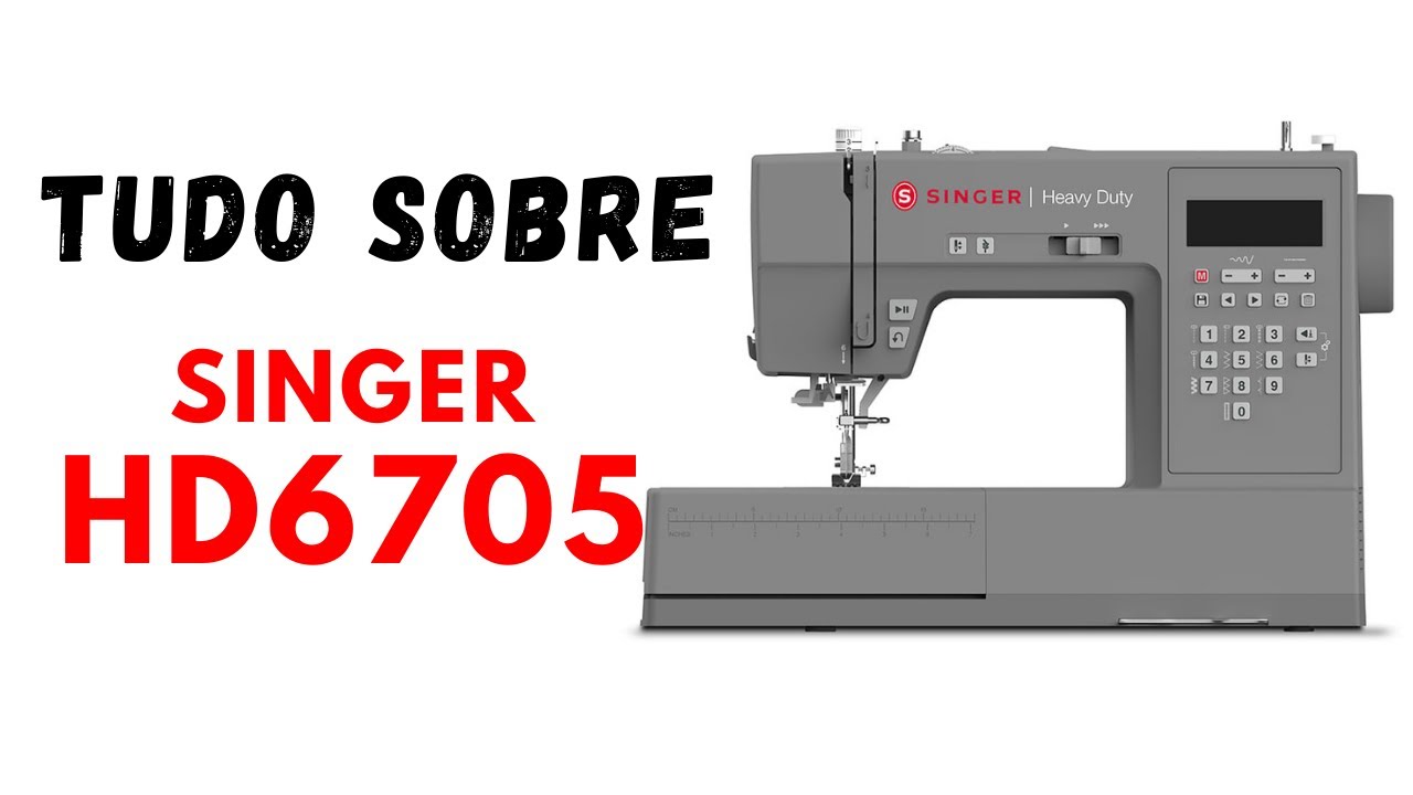 Singer Heavy Duty HD6705 - Vídeo Completo