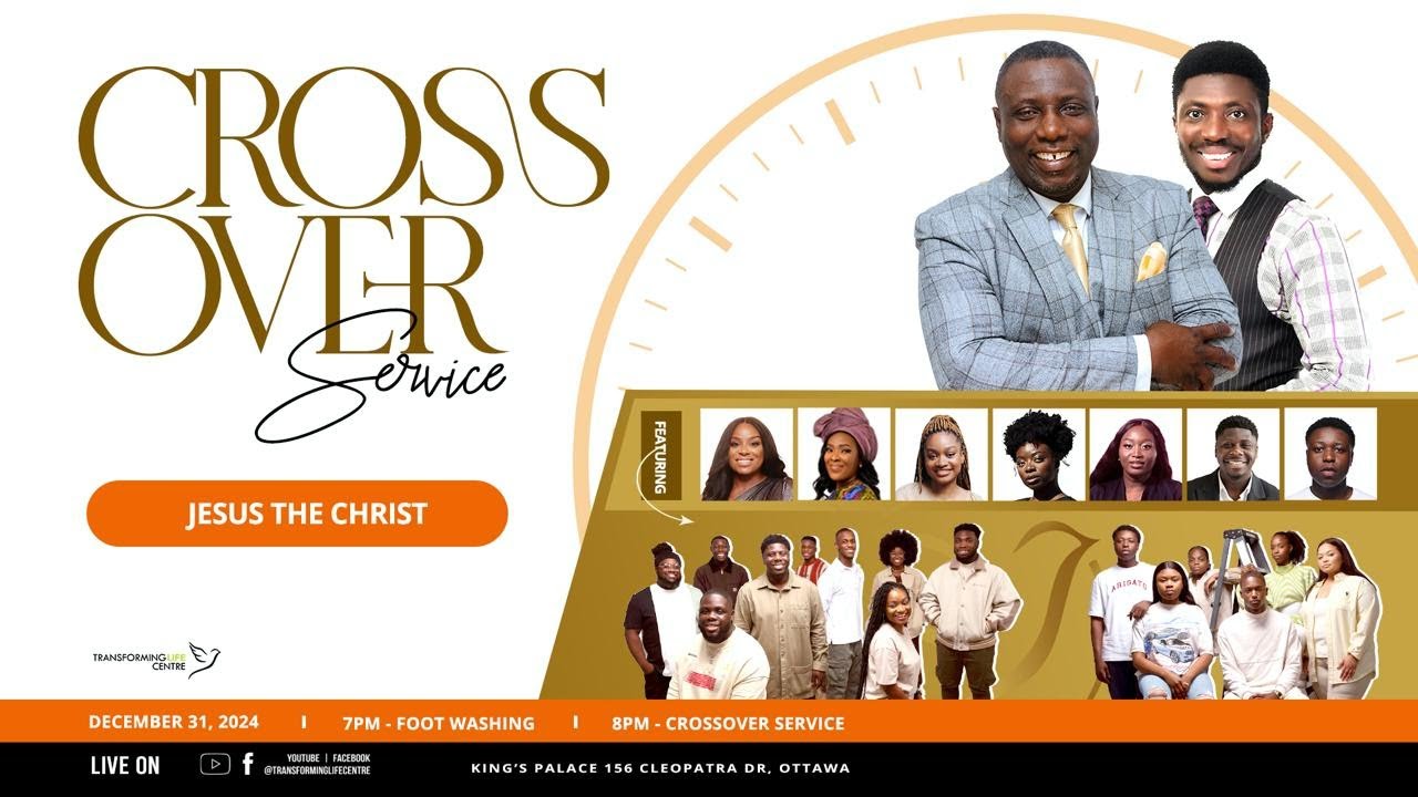 Crossover Service | Jesus the Christ | Dr. Ralph Dartey & Apostle Frank Nyamekye | Dec 31, 2024