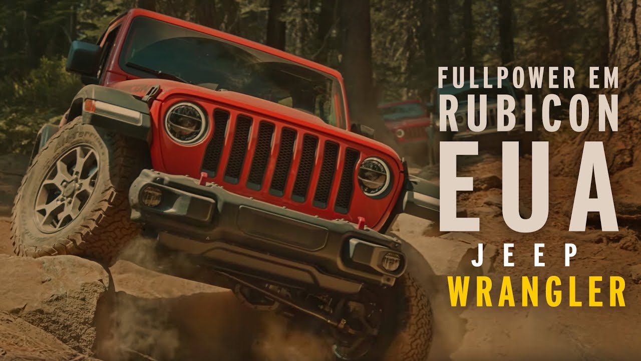 A trilha mais radical do mundo, com o novo Jeep Wrangler. Se ligue neste rolê!
