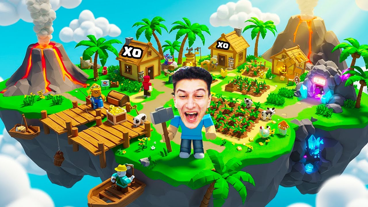 ROBLOXTA KENDİ ADAMI KURDUM 🏝️