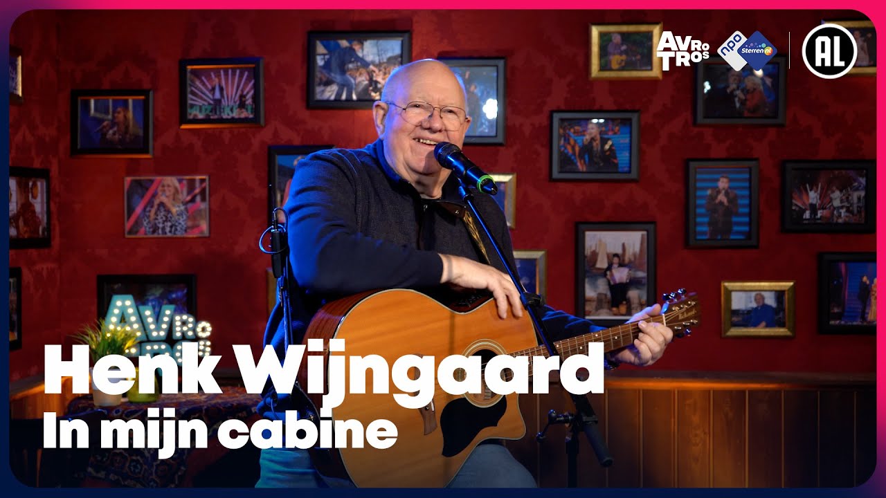 Henk Wijngaard - In mijn cabine (LIVE) | Sterren NL Radio