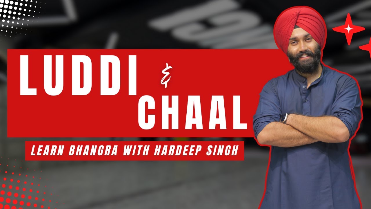 LEARN BHANGRA | Easy Steps on Dhol | LUDDI & CHAAL | Bhangra with Hardeep Singh