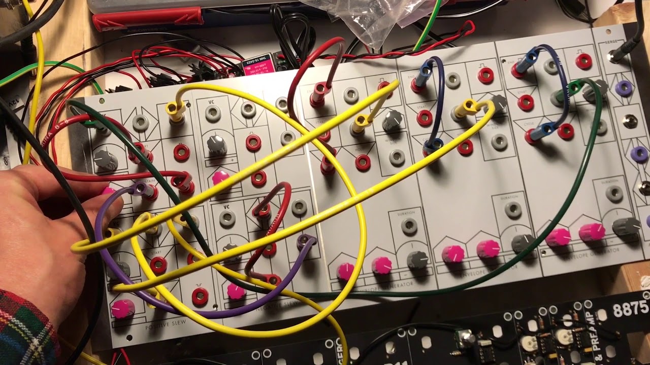 DIY 73-75 Serge First Sound Test