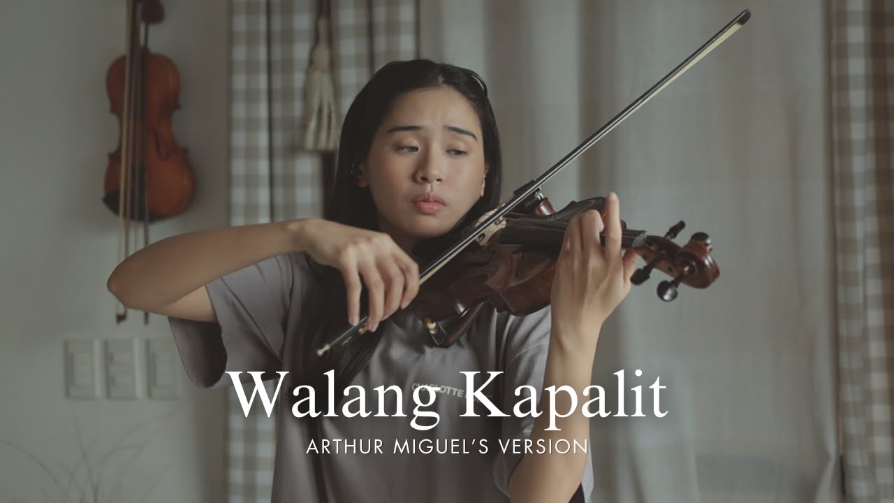 WALANG KAPALIT - Rey Valera (Arthur Miguel's Version) | Violin Cover by Justerini