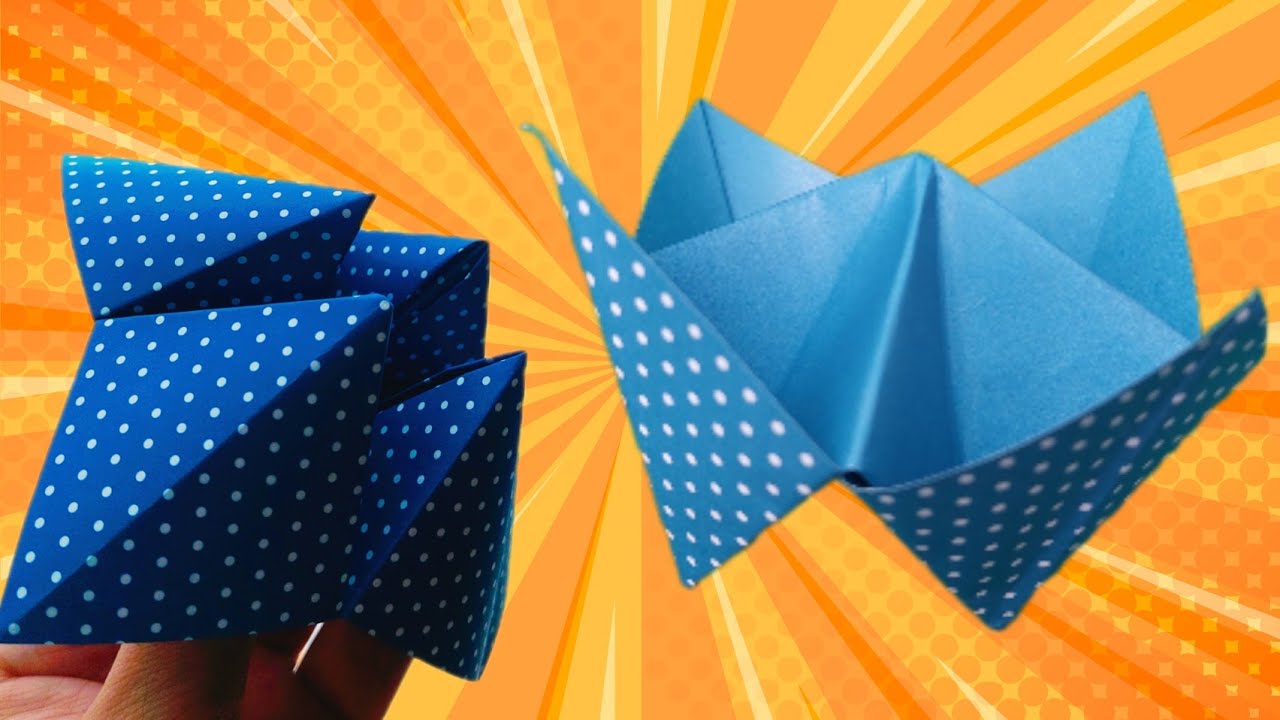 Paper Origami Fortune Teller - Easy Origami for Kids