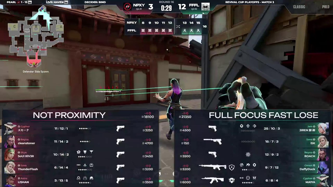 Playoffs  - Match 3 - NOT Proximity vs Full Focus Fast Lose (Bo3) - Revival Cup 2025