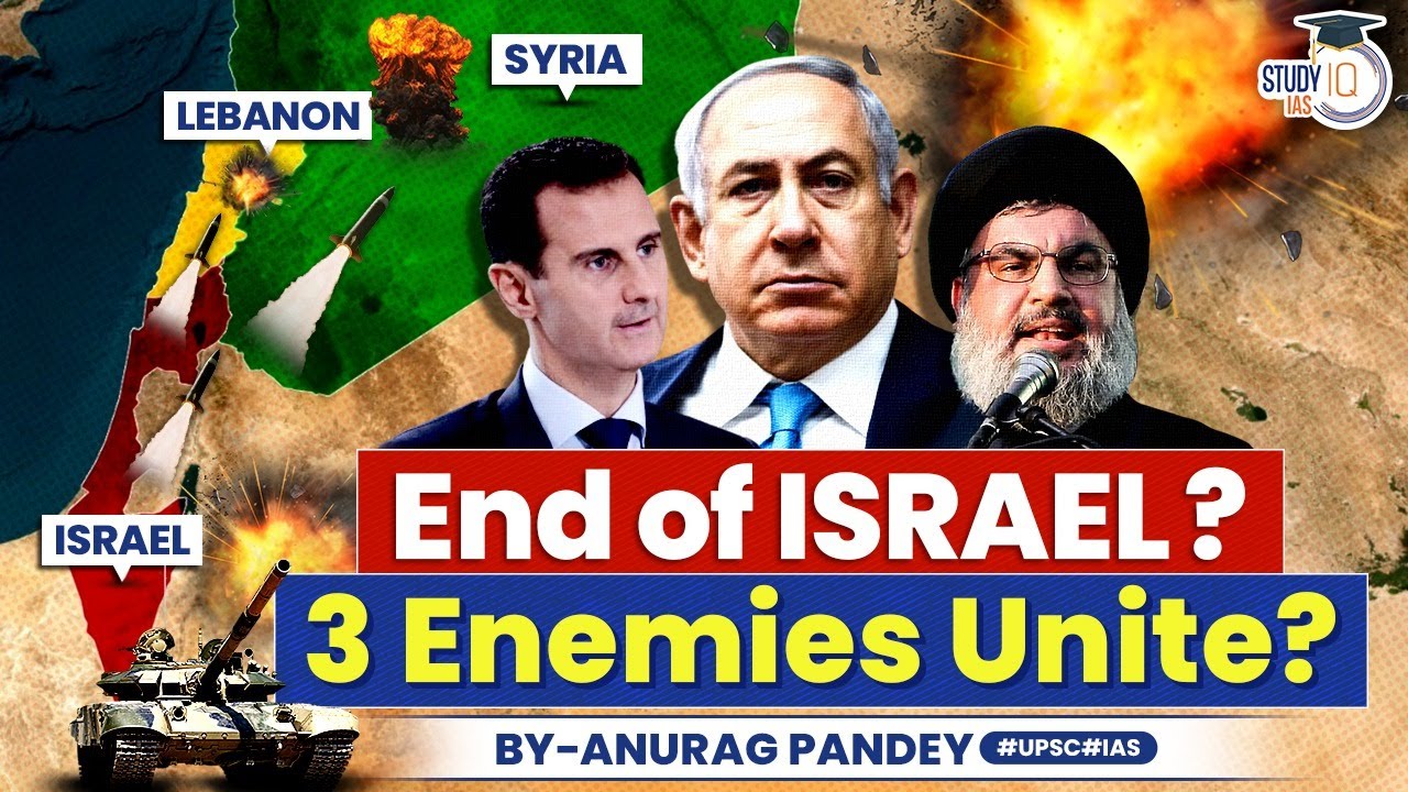 How Israel Can Win 3rd Front War Against Syria & Lebanon? | Hezbollah | UPSC GS2