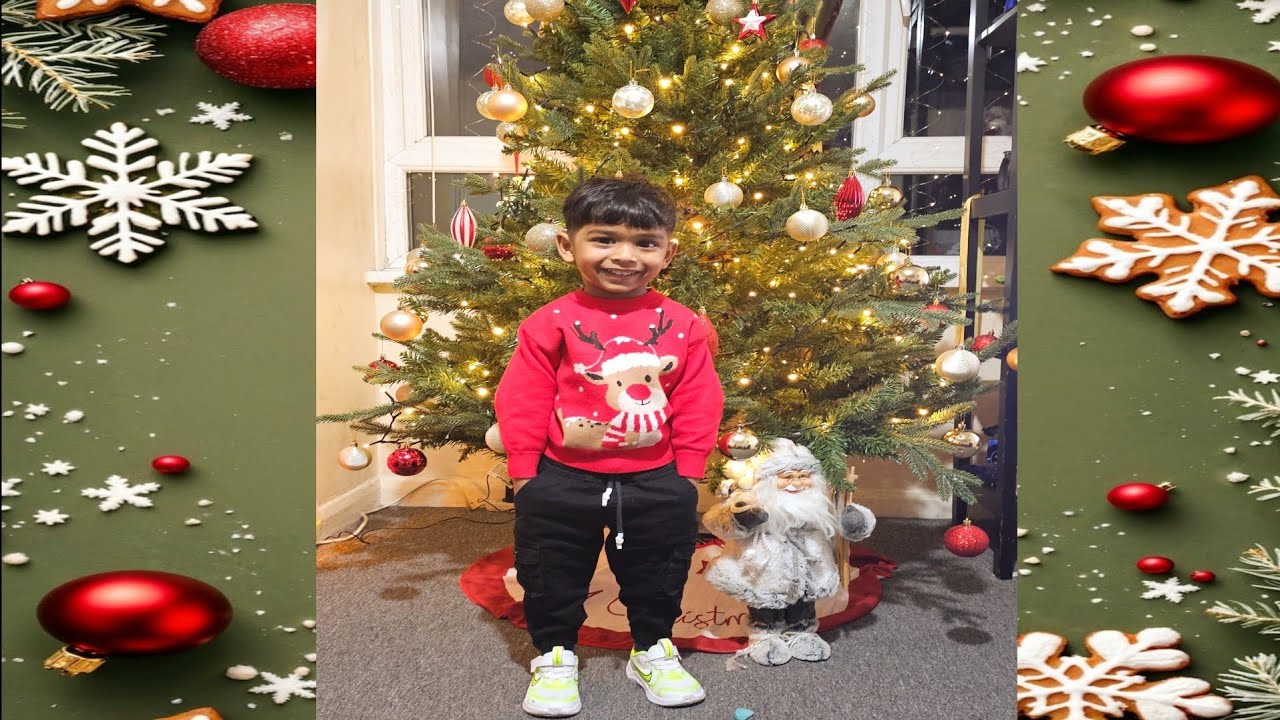 Merry Christmas My Youtube Family | Happy Christmas From My Family To Your Family 