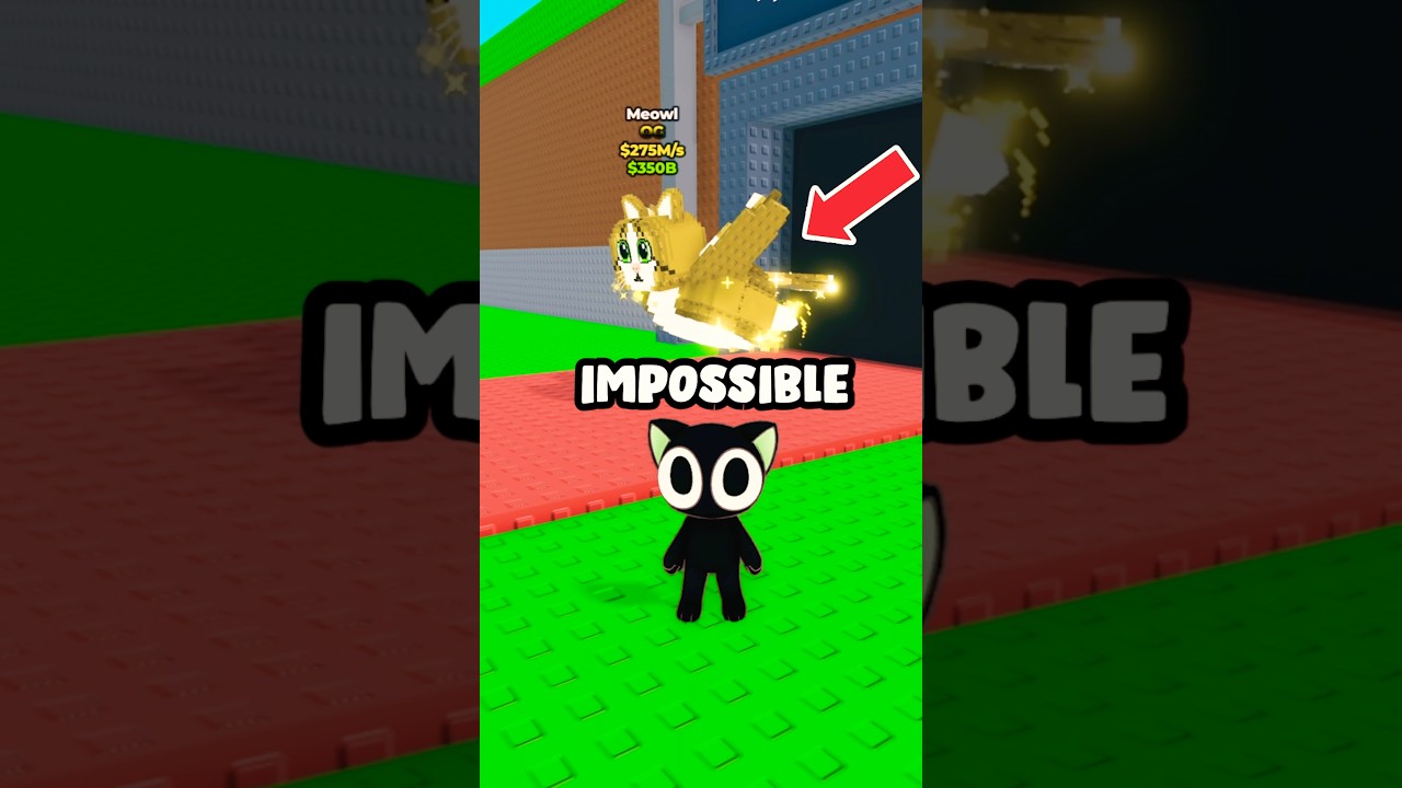 I have MEOWL OG on Steal A Brainrot! #stealabrainrot #roblox #shorts