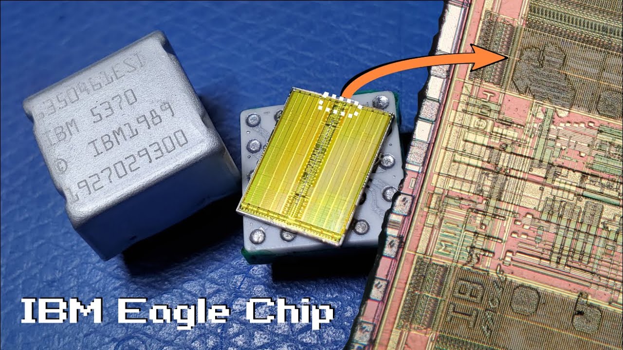 IBM EAGLE Chip - The IC with an Eagle on it