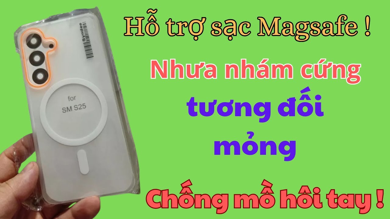 Giá hơn 60K - Ốp lưng Nhám cho Samsung Galaxy S25 Series - Chống mồ hôi tay #thichlamua #oplungs25