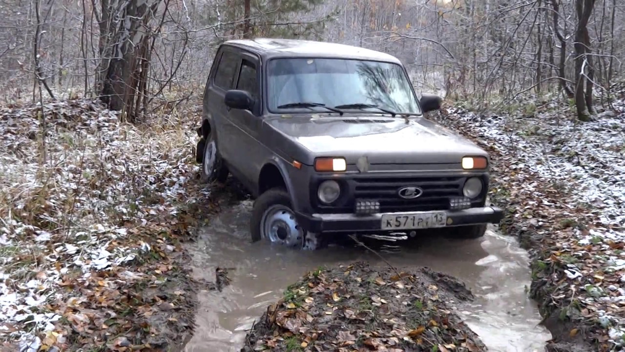 Нива 21214м на шинах И-511+ блокировки. Мешков Сергей. Мордовия.