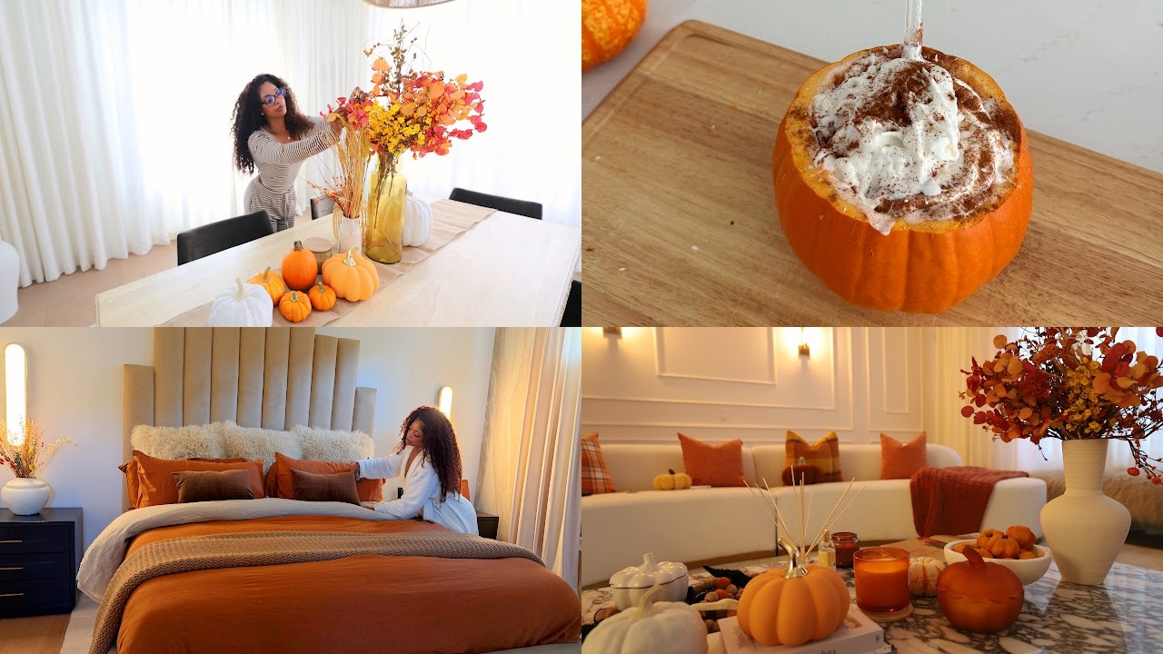 Fall Is Here | My Pumpkin Matcha Recipe, Fall Decor Shopping, Decorating My DREAM Home, and MORE