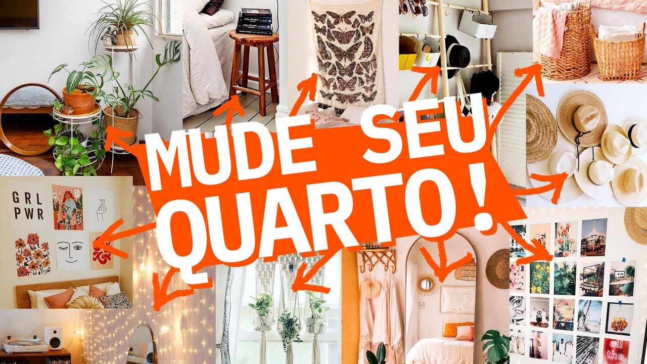 15 OBJETOS SIMPLES QUE VÃO TRANSFORMAR O SEU QUARTO!!!