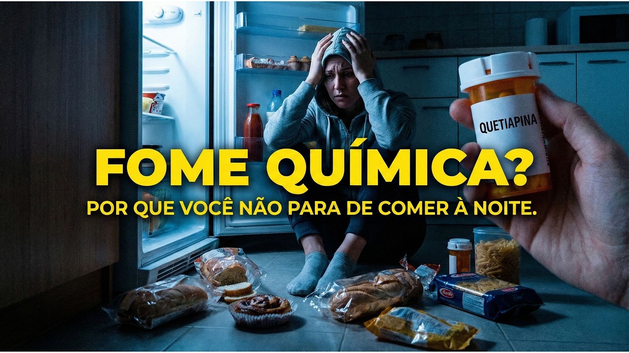 Quetiapina e a "Fome Química": Por que você não consegue parar de comer?