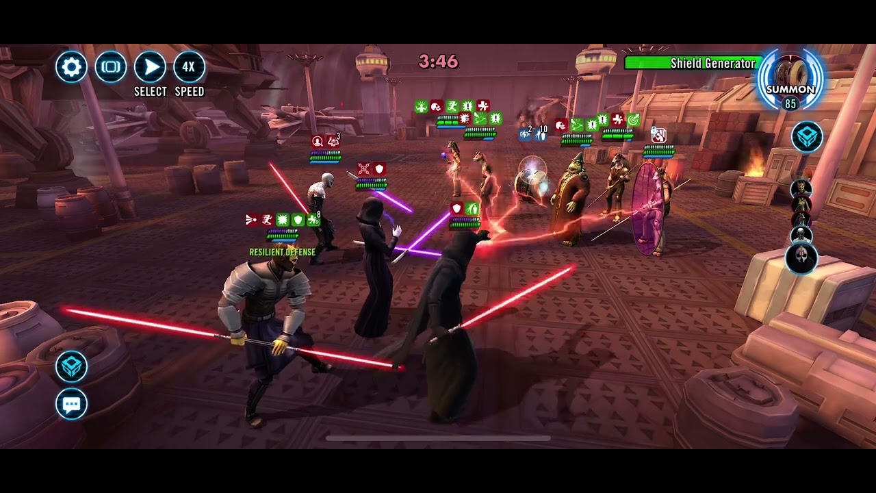 Traya counters triple omicron Jar Jar Gungans - SWGOH GAC 5v5