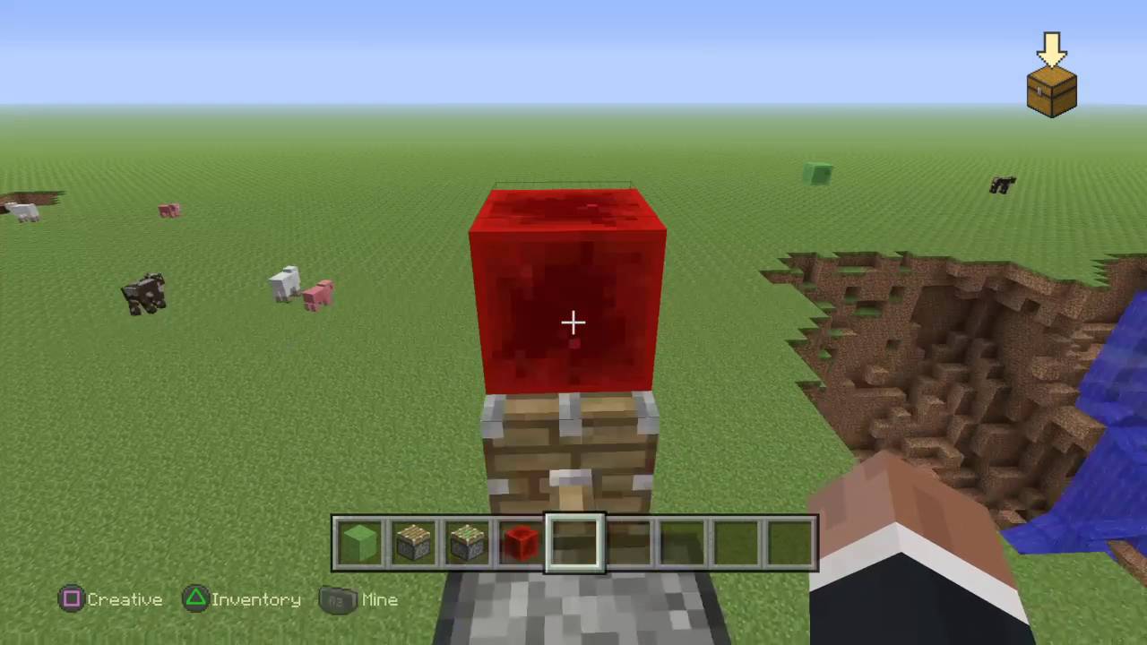 Minecraft: PlayStation&reg;4 Edition simple slime block flying contraption