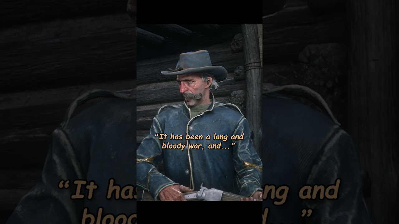 This man still believes the Civil War is going on