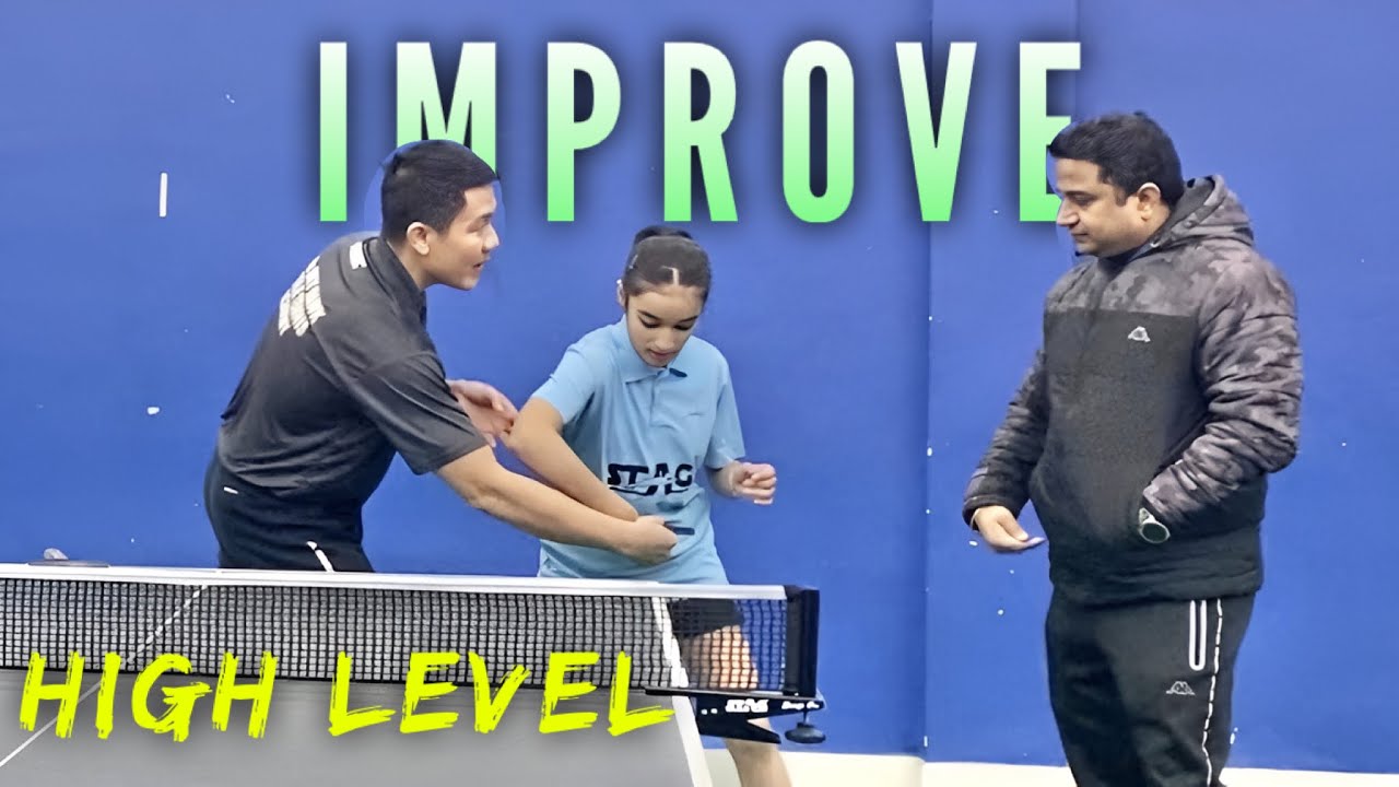 How to Improve Backhand Topspin Against Backspin Technique | High Level