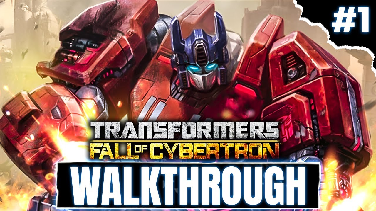 Прохождение игры Transformers Fall Of Cybertron, часть 1 — Лучшая игра про Трансформеров 2026 года