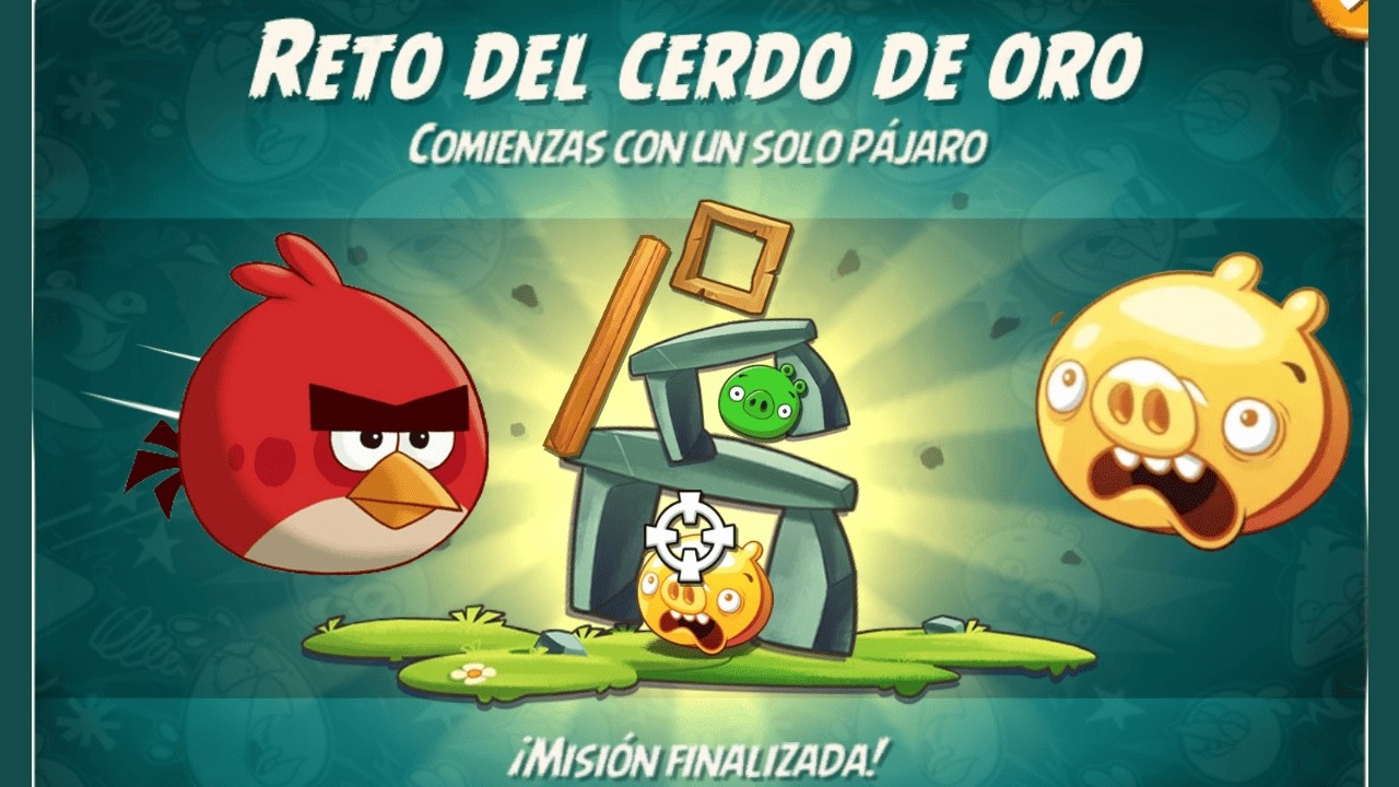 Angry Birds 2 - Golden Pig Challenge (Reto del cerdo de oro) 19/03/2026 -  Red