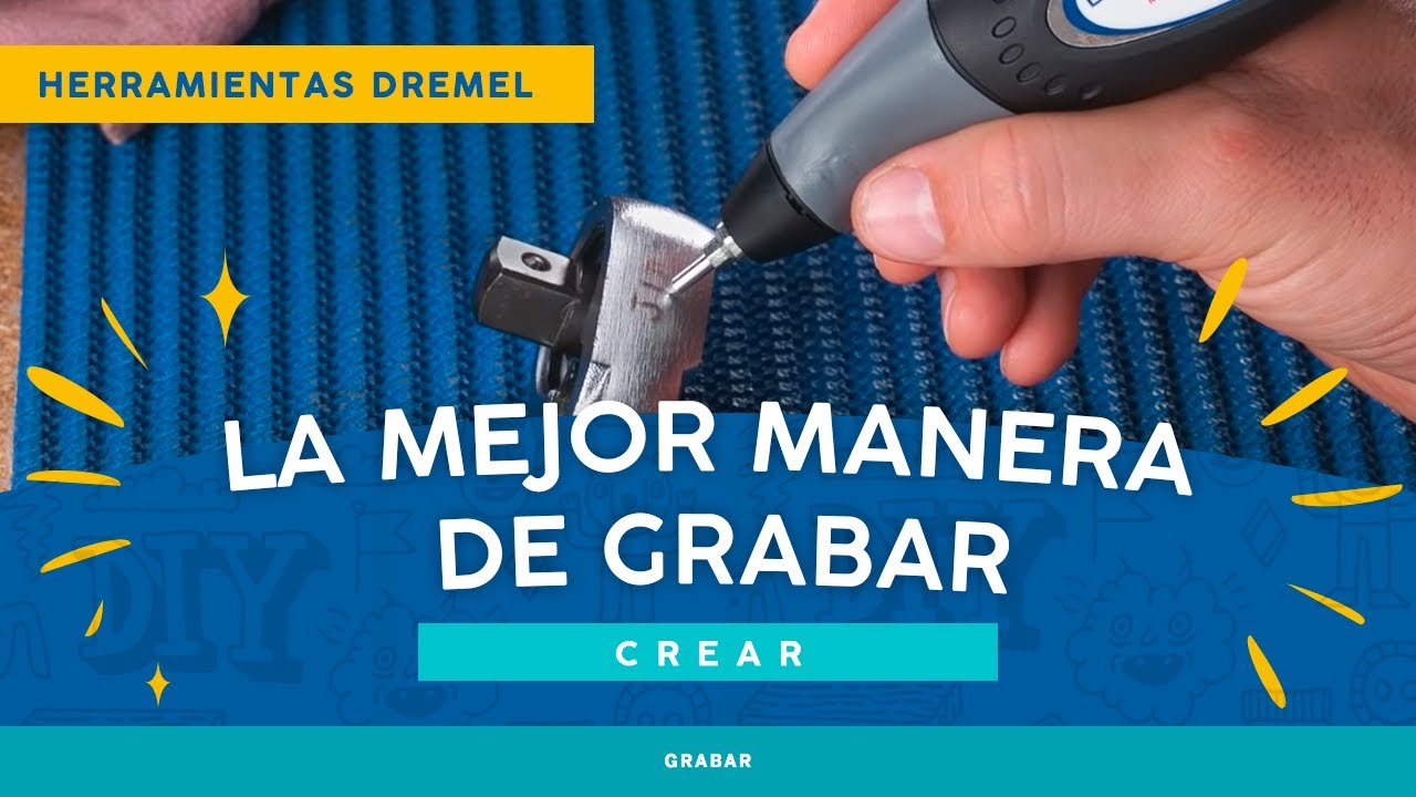 Dremel Engraver L&aacute;piz Grabador El&eacute;ctrico | Aplicaciones y Materiales que se puede trabajar!
