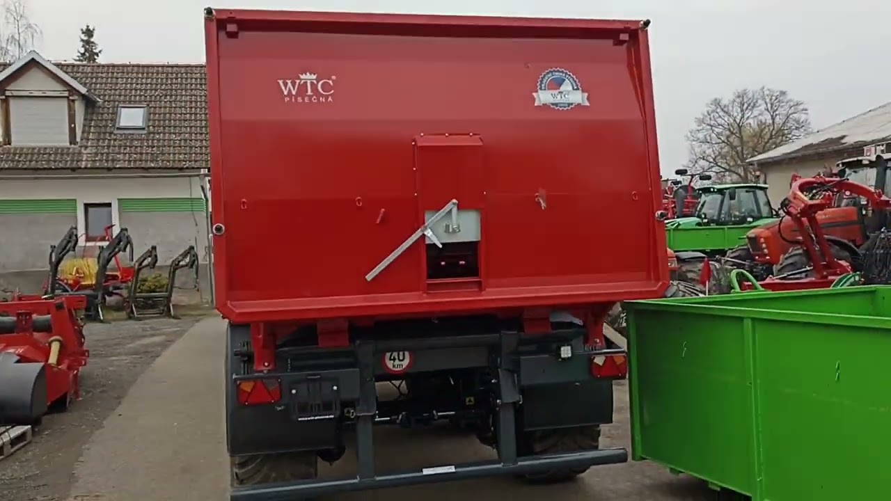 Tříosý traktorový návěs WTC Big 33.25