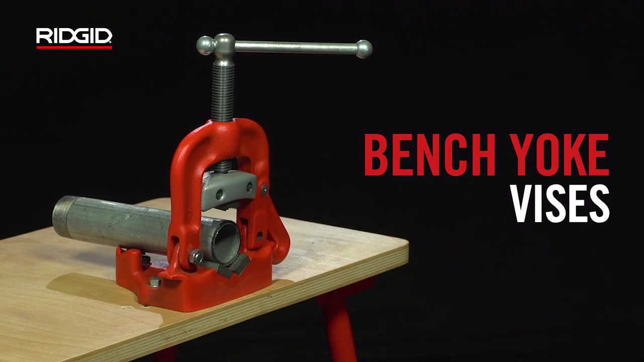 RIDGID Bench Yoke Vises