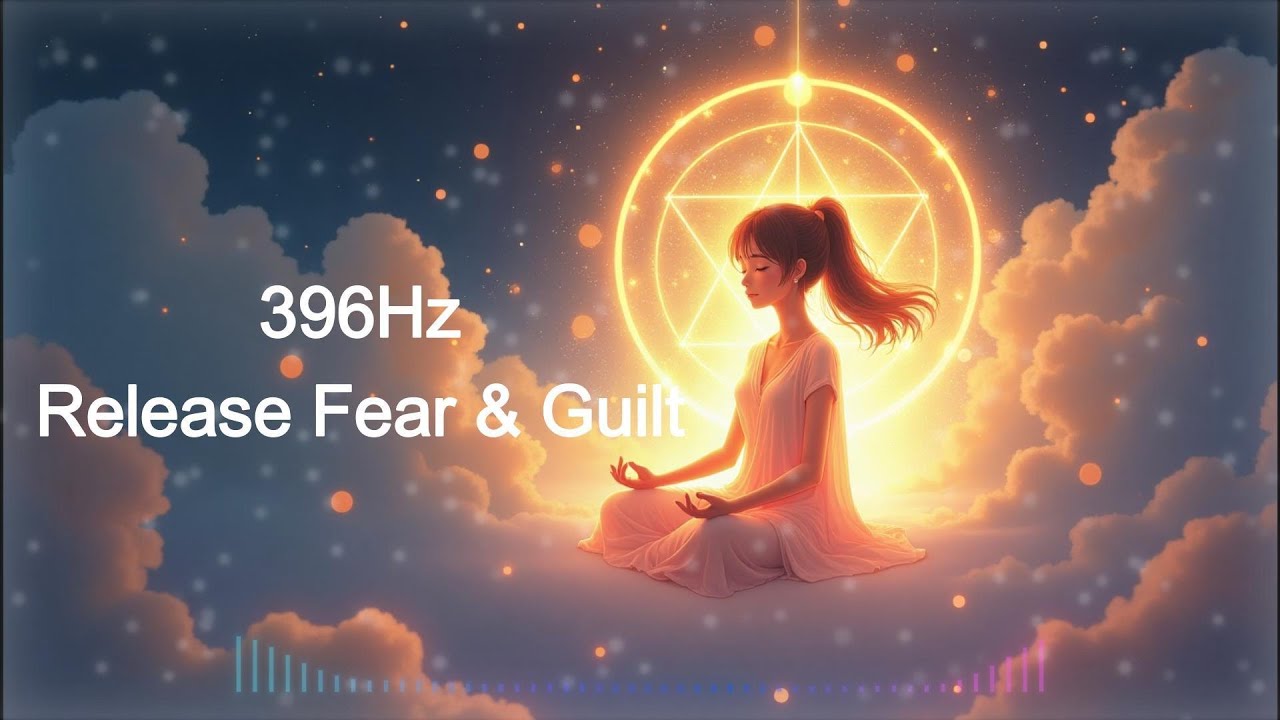396Hz Release Fear & Guilt | 恐れと罪悪感を手放す音楽 | Root Chakra Healing