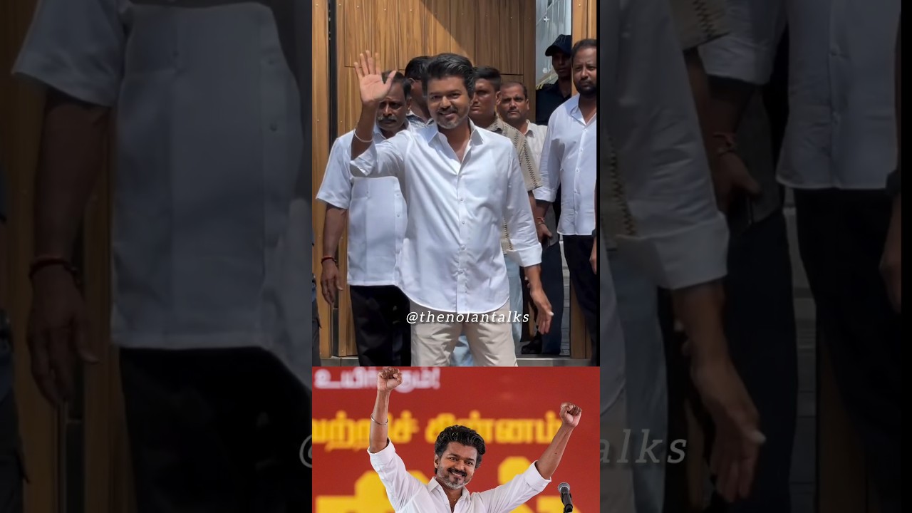 THALAPATHY VIJAY WINS CM 🔥 | TVK Chief Creates History in Tamil Nadu 👑