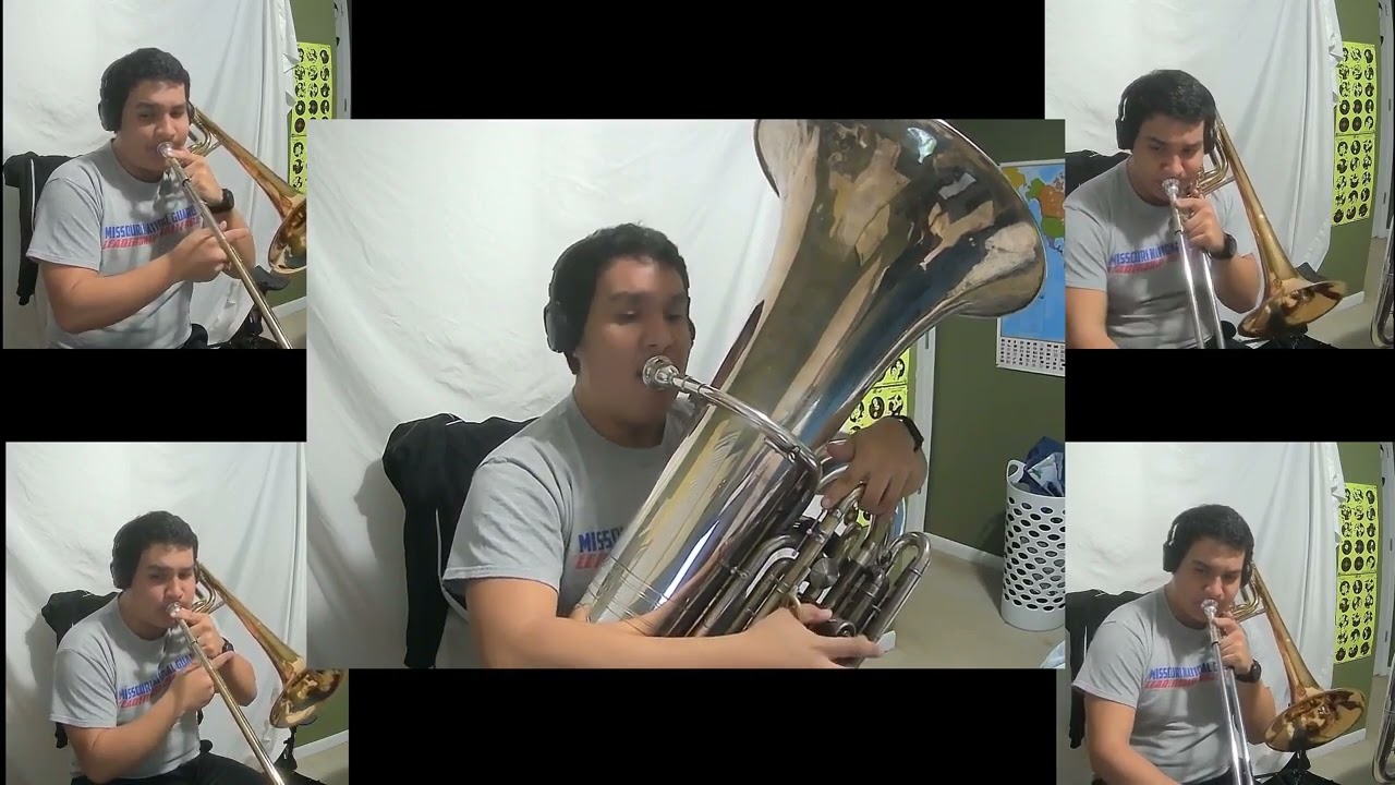 Rainbow of Love, for low Tuba Solo and Trombone Quartet