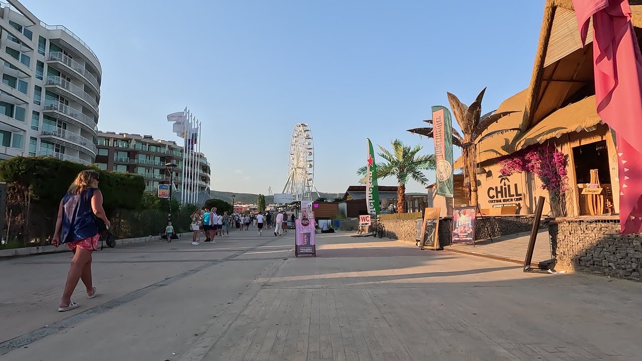 Прогулка по Солнечному Берегу, Болгария / Sunny Beach, Bulgaria