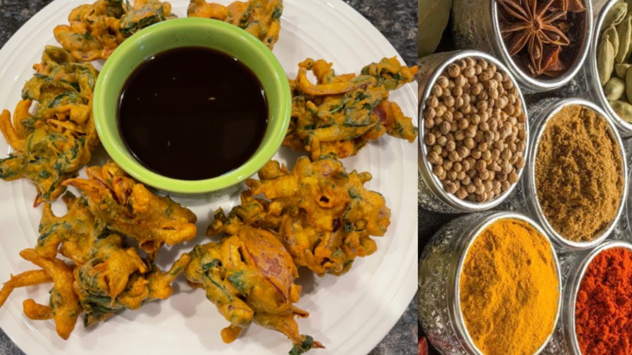 Vegetable Pakora Aka Indian Falafel Recipe. Vegan Punjabi Pakoda Snack Recipe 🌱🦁