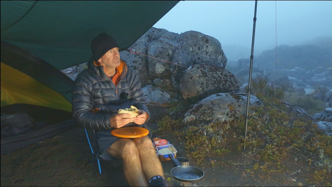 Alpine Camping, Heavy Rain, Gusty Winds, Hilleberg Unna