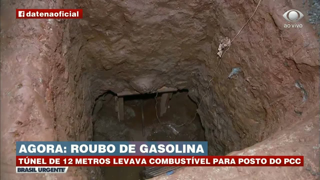 PCC CAVA TÚNEL PARA ROUBAR GASOLINA DA PETROBRAS | BRASIL URGENTE