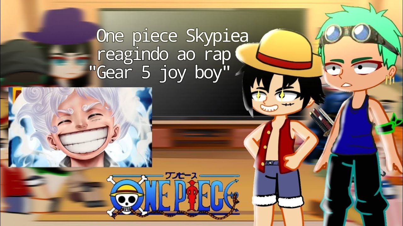 Mugiwaras (Skypiea) reagindo ao rap do Luffy GEAR 5 | JOY BOY (Gacha Club) Os chapéu de palha react