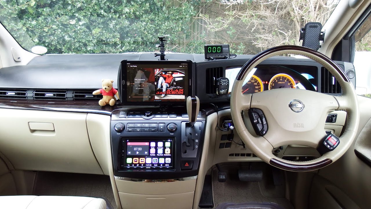 Nissan Elgrand (JDM) UK Sat Nav Fix