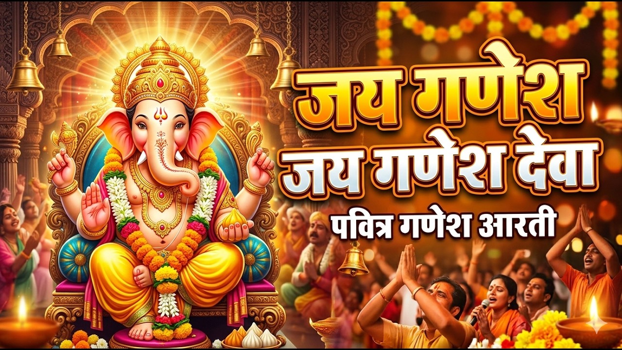 Jai Ganesh Jai Ganesh Deva | जय गणेश जय गणेश देवा | Ganeshji Ki Aarti | #lordganesha   Aarti