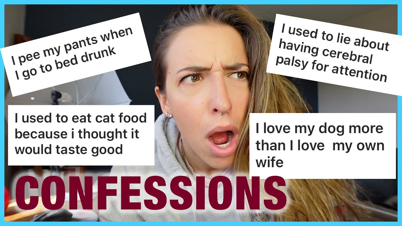 Reacting to YOUR Confessions!!!