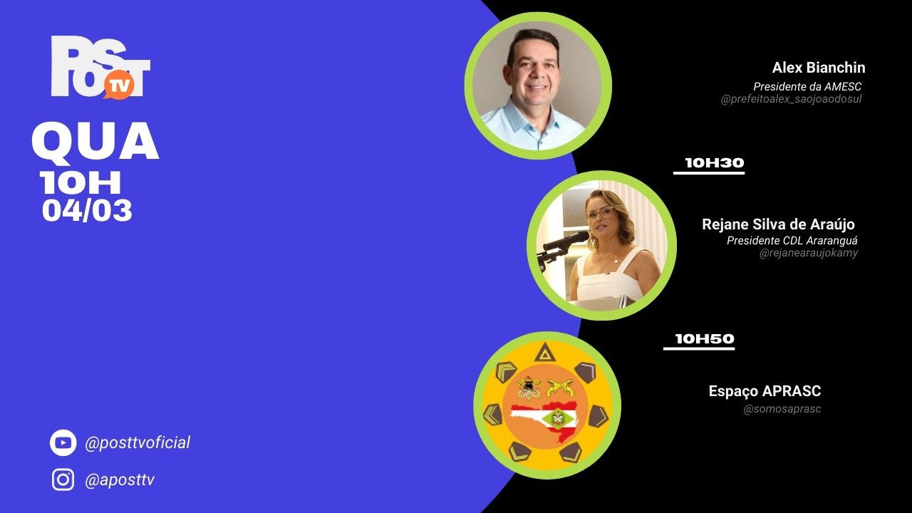 Post Notícias | DIA 04 DE MARÇO DE 2026